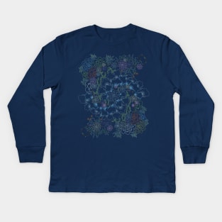 Succulent Swirl Kids Long Sleeve T-Shirt